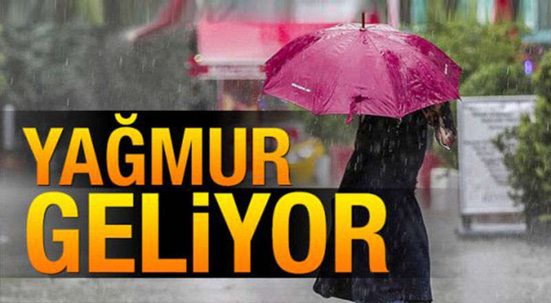 Meteoroloji'den Sıcaklık Düşüşü ve Yağmur Uyarısı ..!