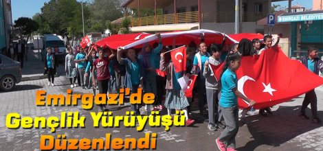 EMİRGAZİ’DE GENÇLİK YÜRÜYÜŞÜ DÜZENLENDİ