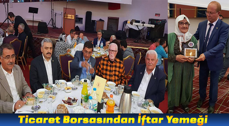 Ticaret Borsasından İftar Yemeği