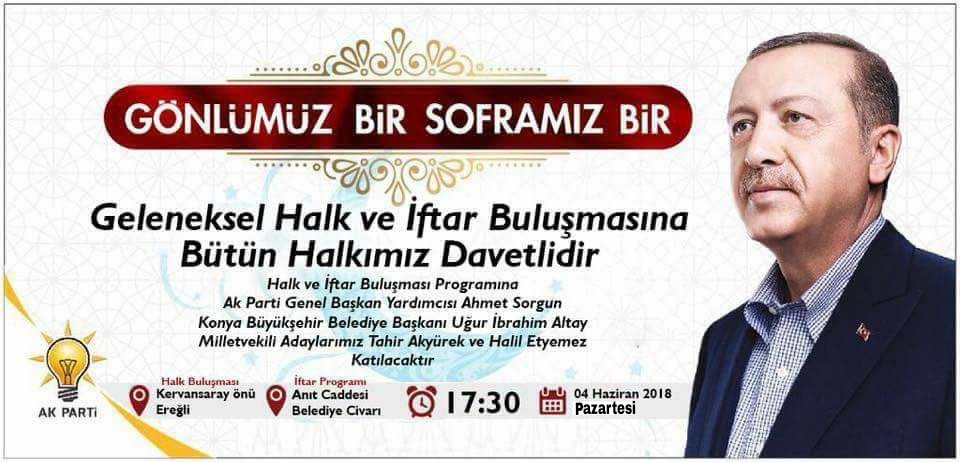 Ak Parti'den   Halk Buluşması Programı