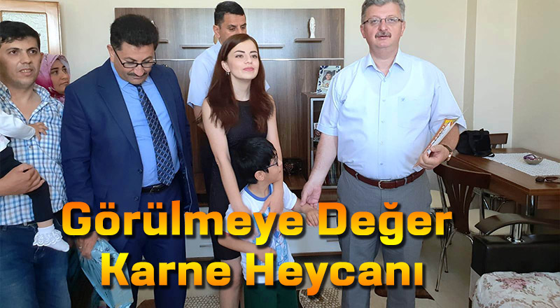 GÖRÜLMEYE DEĞER KARNE HEYCANI
