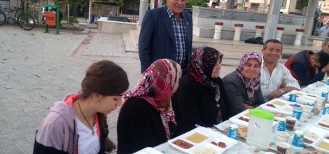 HALKAPINAR BELEDİYESİ’NDEN İFTAR YEMEĞİ