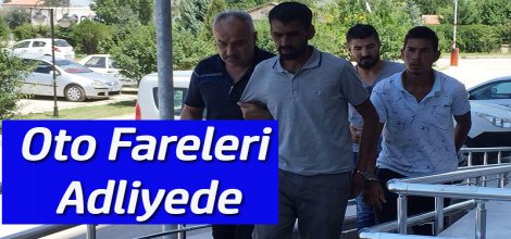 OTO FARELERİ ADLİYEDE