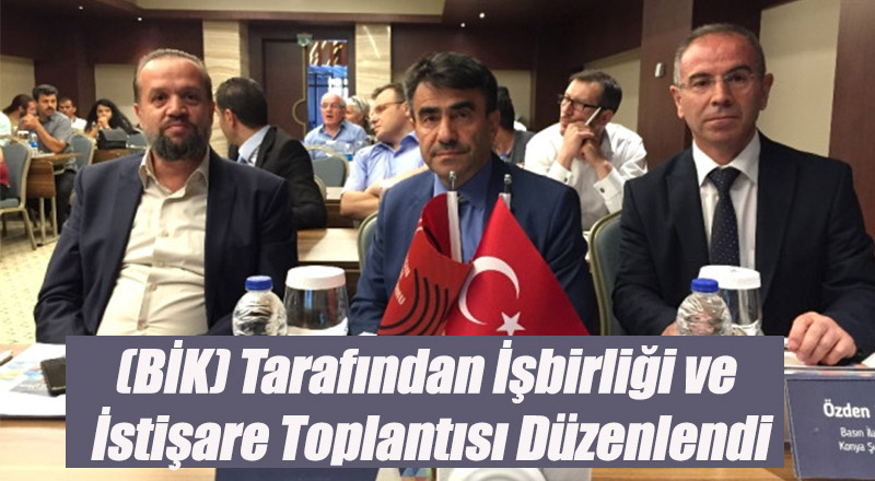 ‘Basının Yapısal Sorunları’ İstişare Toplantısı Yapıldı