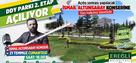 DDY 2. ETAP PARKI AÇILIYOR