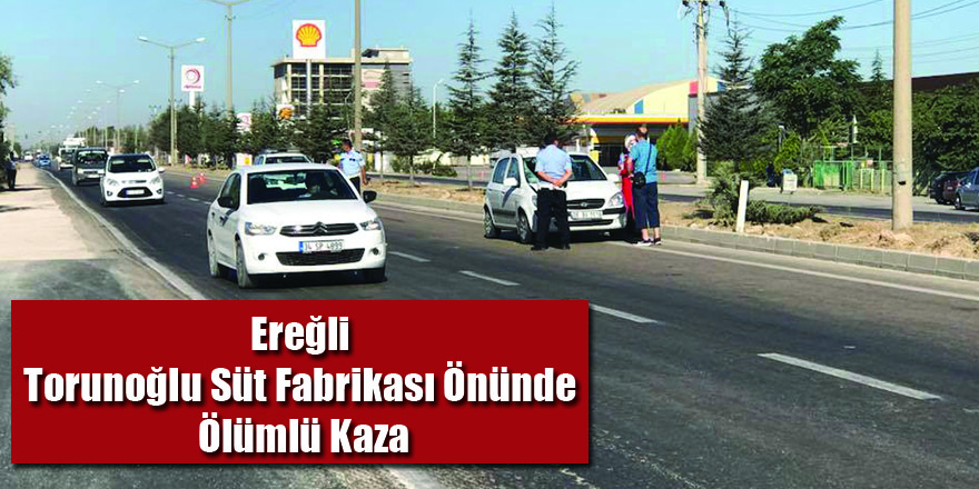 Otomobilin Çarptığı Yaya  Hayatını kaybetti