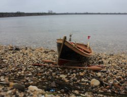 KONYALI BALIKÇILAR İVRİZ BARAJINDA MAHSUR KALDI