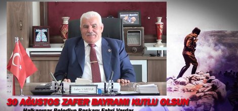 Halkapınar'da 30 Ağustos Zafer Bayramı Kutlandı