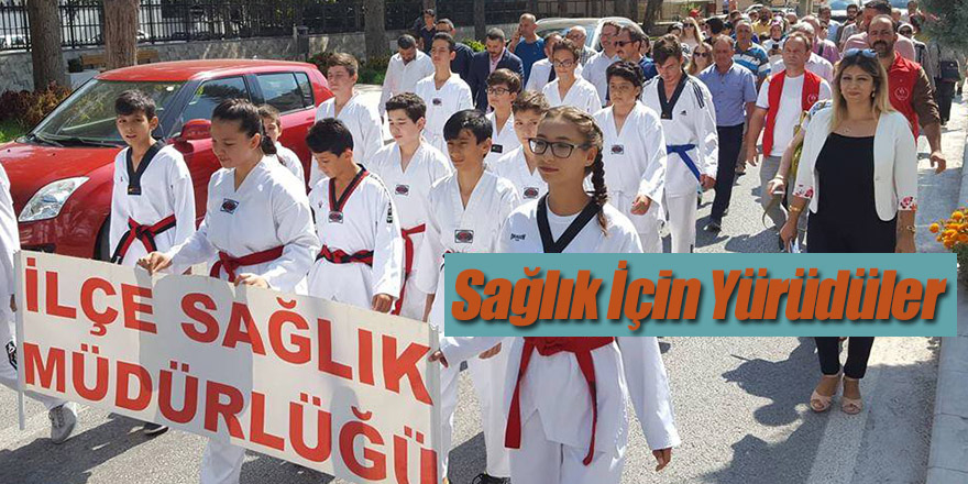 Ereğli’de Sağlıklı Yaşam Yürüyüşü Yapıldı