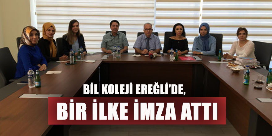 BİL KOLEJİ EREĞLİ’DE, YABANCI DİL BÖLÜMÜ İLE BİR İLKE İMZA ATTI