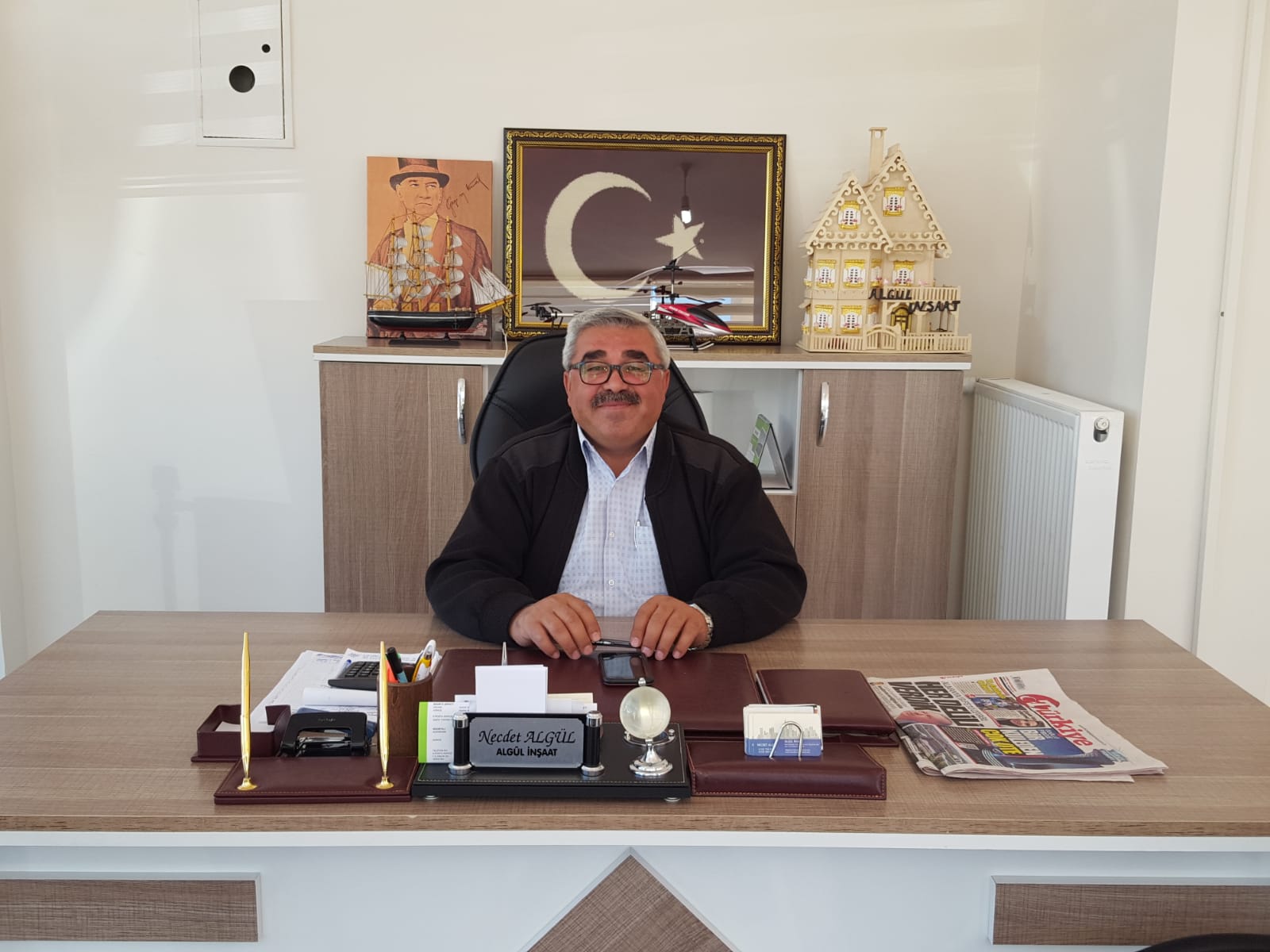 ALGÜL İNŞAAT YENİLENEN OFİSİ İLE GENİŞ ALANDA HİZMETİNİ SÜRDÜRÜYOR