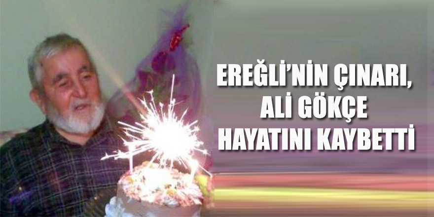 EREĞLİ’NİN 103’LÜK ÇINARI, ALİ GÖKÇE HAYATINI KAYBETTİ