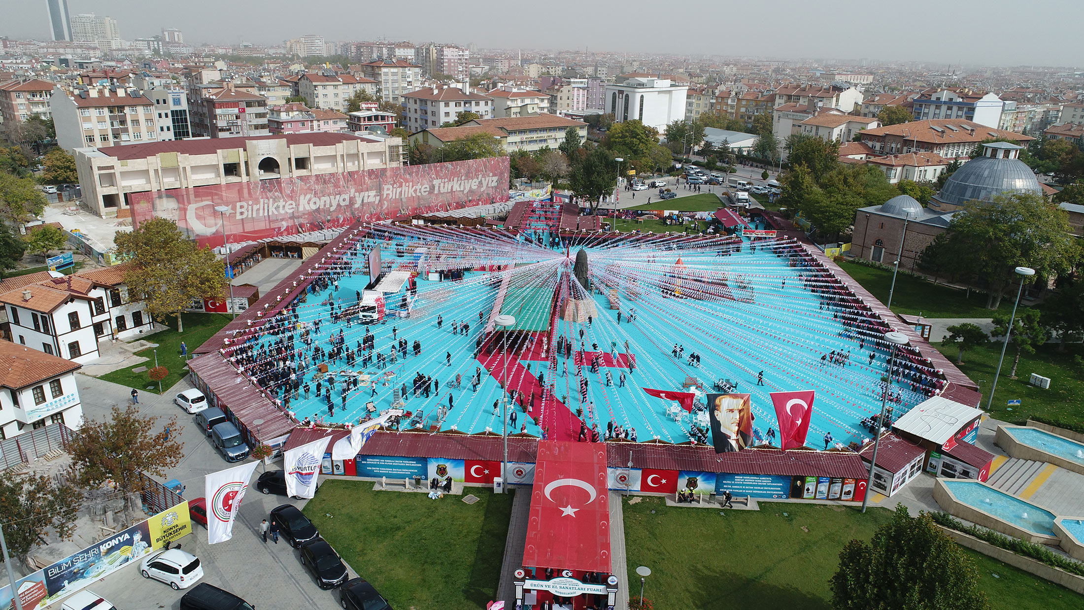 İŞYURTLARI KURUMU’NUN ÜRÜN VE EL SANATLARI FUARI KONYA’DA AÇILDI