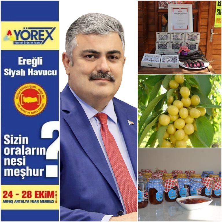 Ereğli’nin Markalaşmış Ürünleri Yörex İle Akdeniz’de
