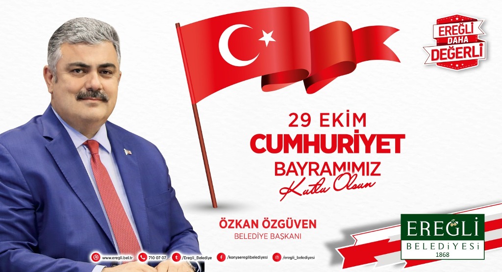 Başkan Özgüven’den Cumhuriyet Bayramı Mesajı