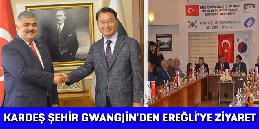Kardeş Şehir Gwangjin’den Ereğli’ye Ziyaret