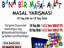 Masal anlatma yarışması düzenlenecek