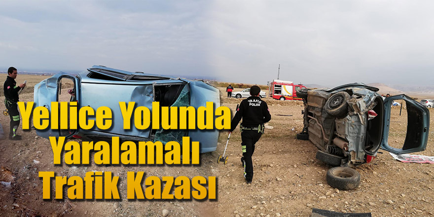 Yellice Yolunda Yaralamalı  Trafik Kazası