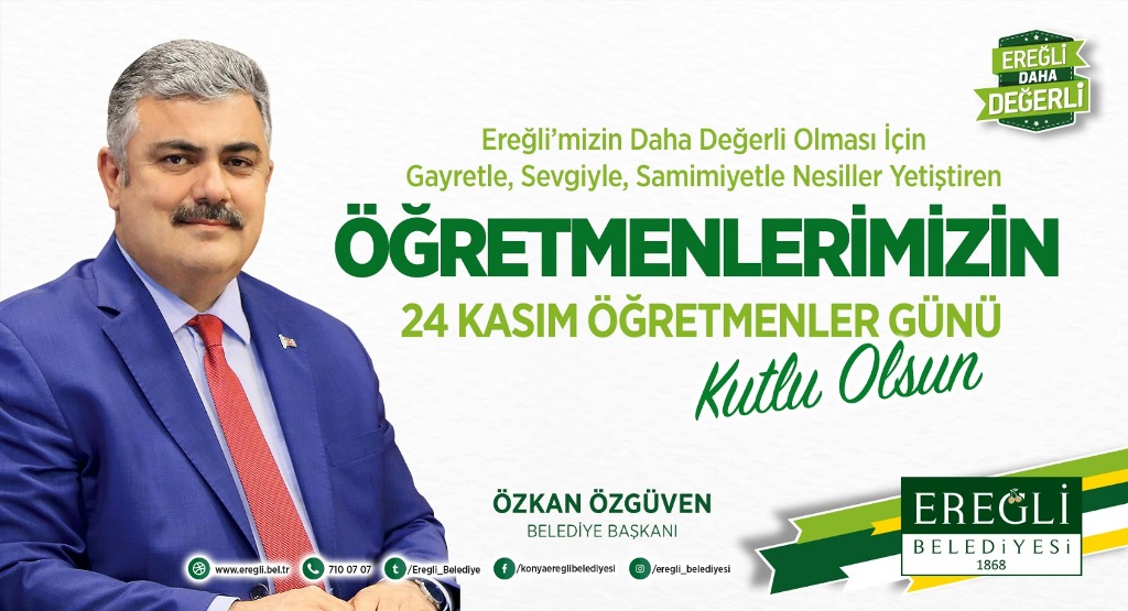 Başkan Özgüven’den Öğretmenler Günü Mesajı