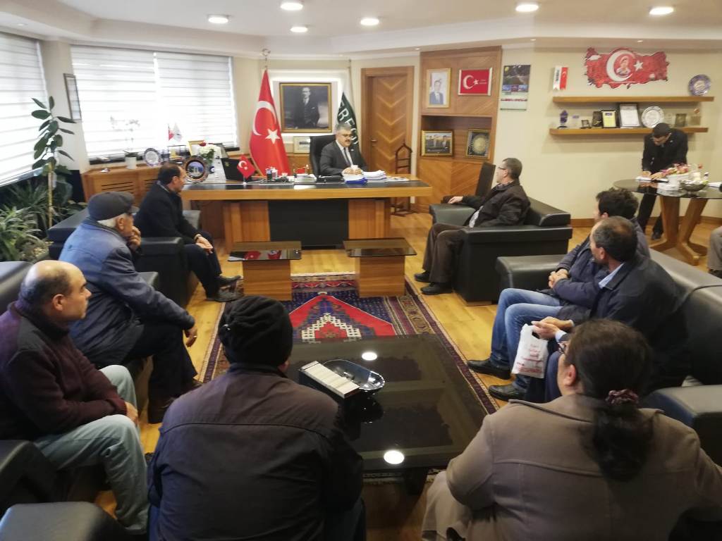 BAŞKAN ÖZGÜVEN: “HEMŞEHRİLERİMİZLE HER DAİM BERABERİZ”