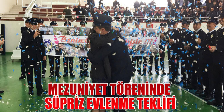 MEZUNİYET TÖRENİNDE EVLENME TEKLİFİ