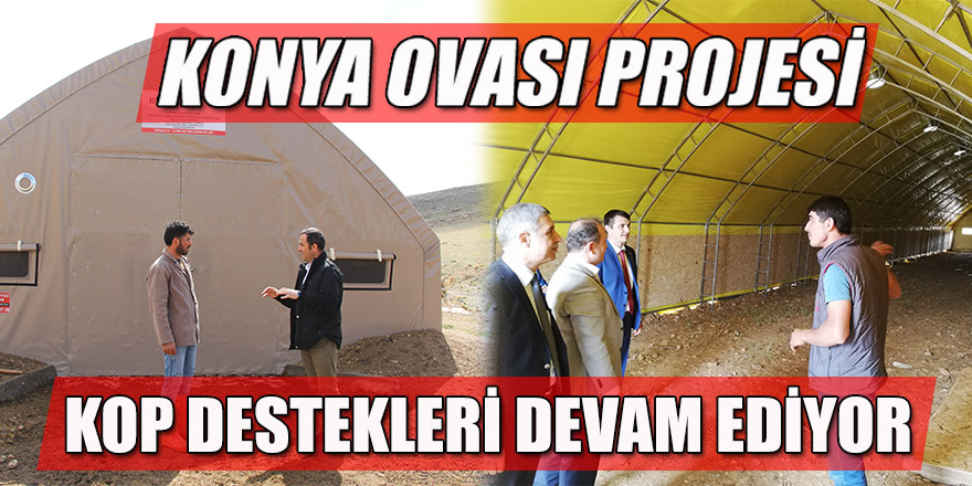 Modern Hayvancılık İçin KOP Destekleri Devam Ediyor.