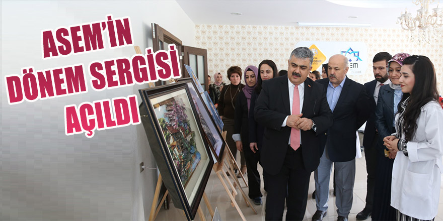 ASEM’İN DÖNEM SERGİSİ AÇILDI