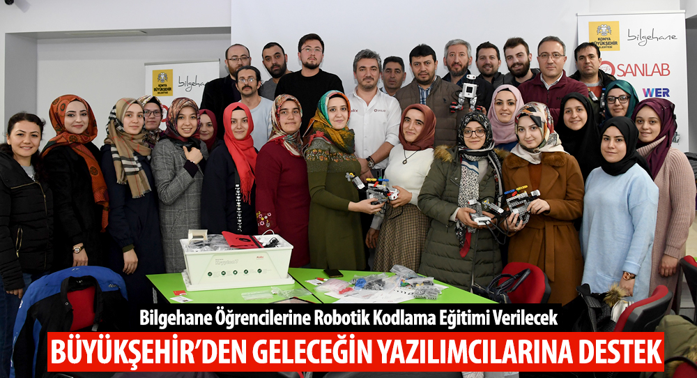 BÜYÜKŞEHİR’DEN GELECEĞİN YAZILIMCILARINA DESTEK.