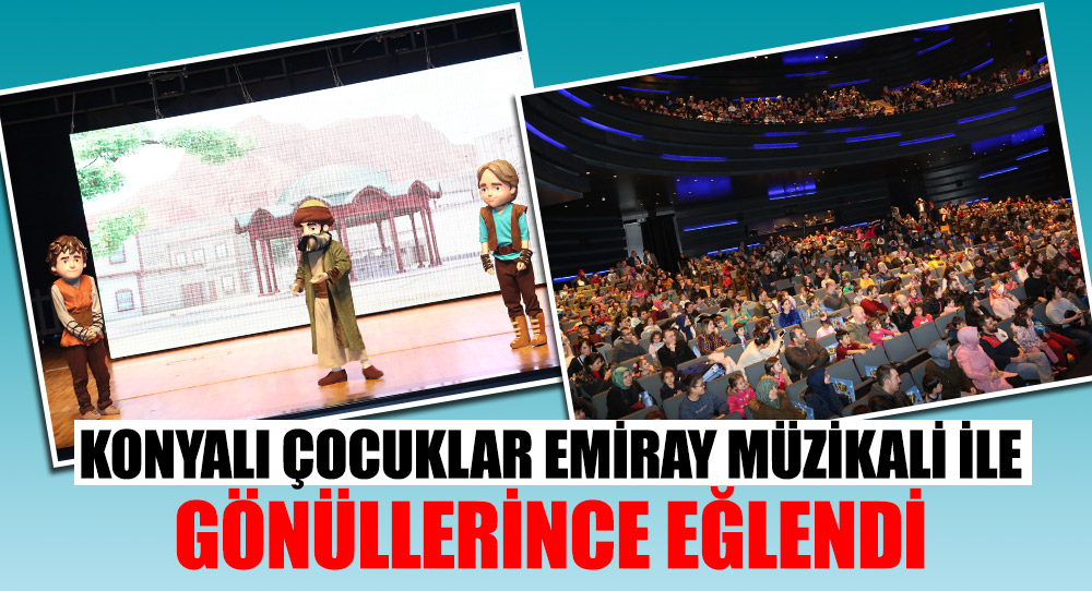 KONYALI ÇOCUKLAR EMİRAY MÜZİKALİ İLE GÖNÜLLERİNCE EĞLENDİ.