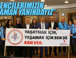 “OKULLARIMIZIN VE ÖĞRENCİLERİMİZİN HER ZAMAN YANINDAYIZ”