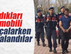 Çaldıkları Otomobili Parçalarken Yakalandılar