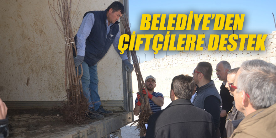 Belediye’den Çiftçilere Destek