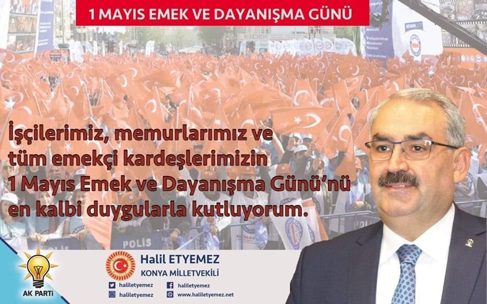 Etyemezden 1 Mayıs Mesajı