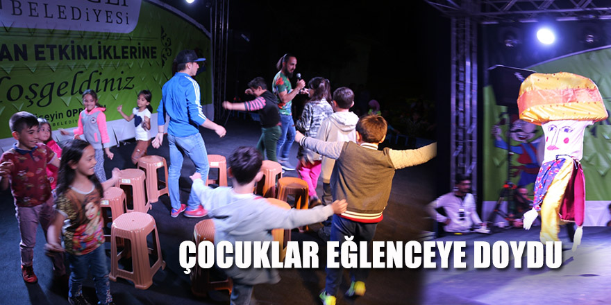 Çocuklar Eğlenceye Doydu