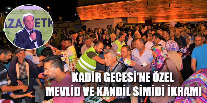 Belediye’den Kadir Gecesi’ne Özel Mevlid Ve Kandil Simidi İkramı