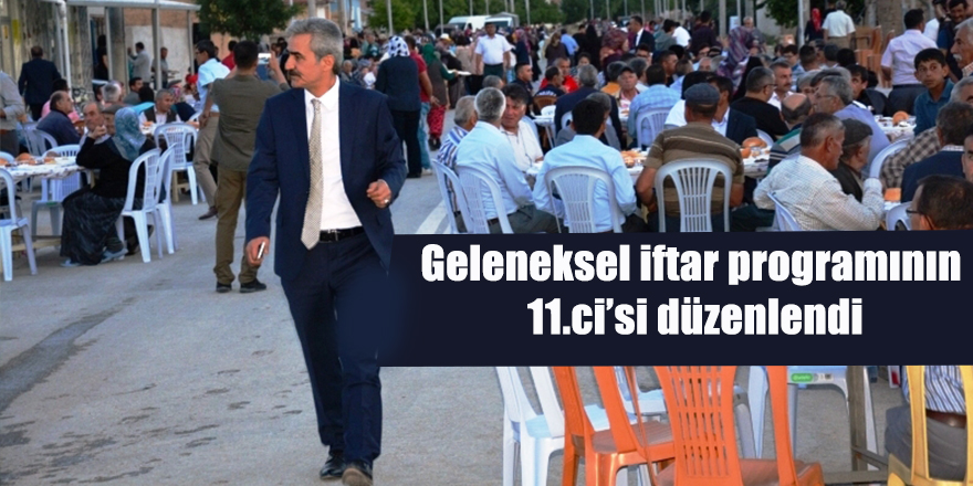 Ayrancı’da geleneksel iftar
