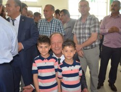 OPRUKCU VATANDAŞLARLA BAYRAMLAŞTI