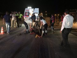 Otomobil sürücüsü kaza sonrası kaçtı