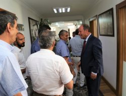 MUHTARLARDAN BAŞKAN OPRUKÇU’YA TAM DESTEK
