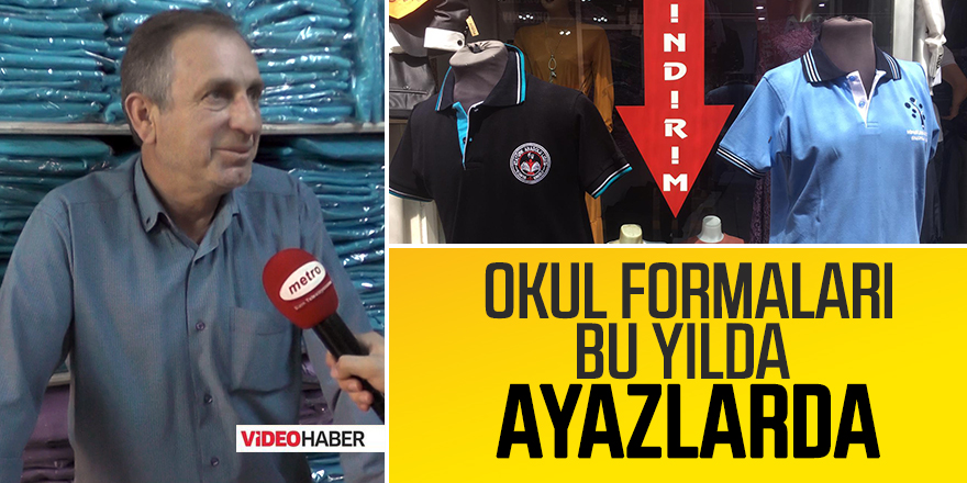 OKUL FORMALARI BU YIL DA AYAZLAR MANİFATURA'DA