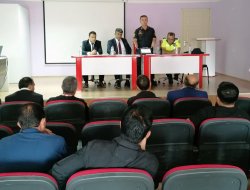 Jandarmadan sürücülere trafik semineri