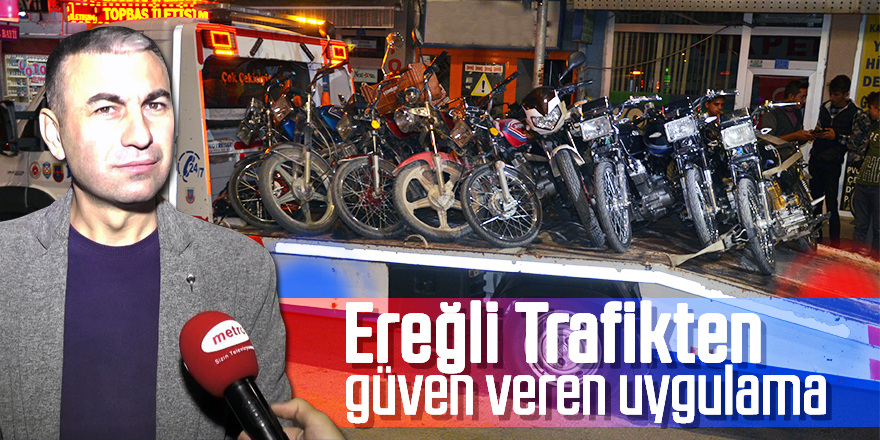Emniyetten motosiklet uygulaması