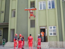 Acil Afet Tatbikatı Gerçeği Aratmadı