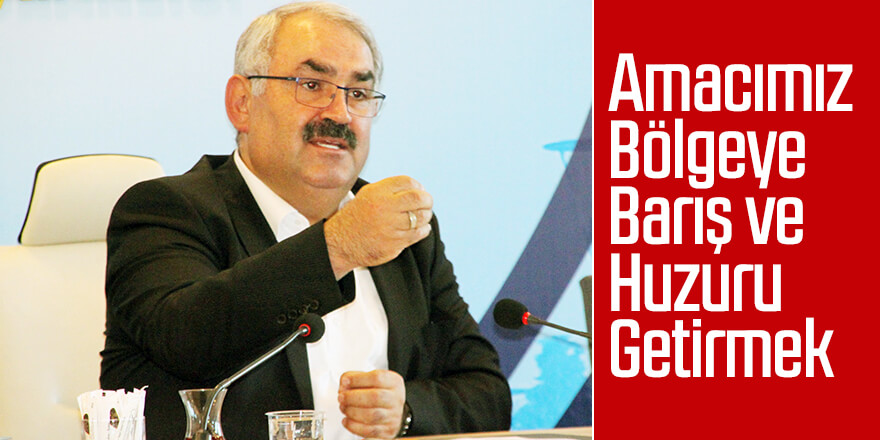 Milletvekili Halil Etyemez’den Barış Pınarı Harekatı Açıklaması