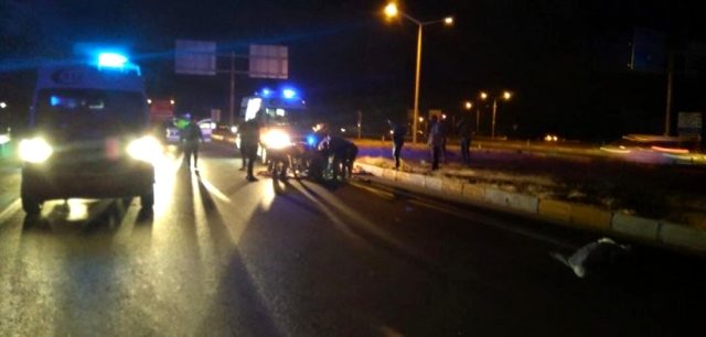 Otomobil motosikletle çarpıştı: 2 ölü