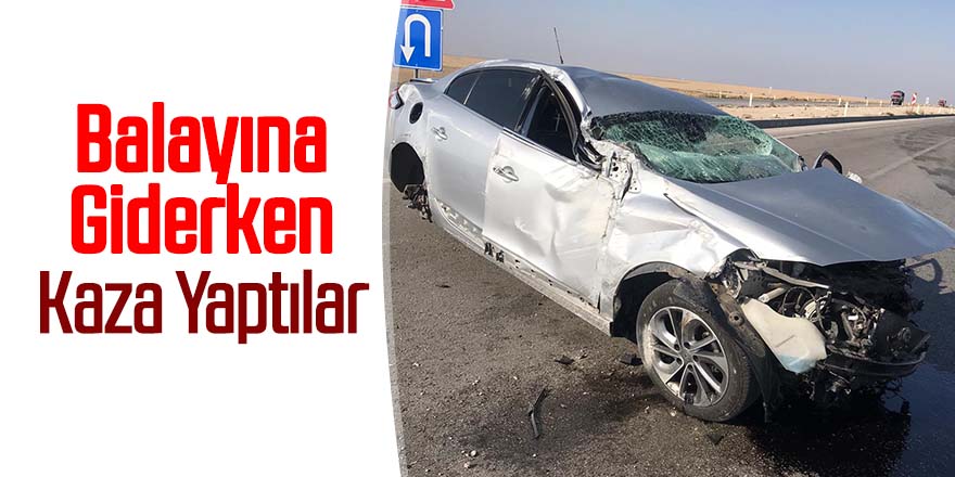 Balayına giden çiftin otomobili takla attı; 2 yaralı