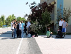 Polis adayları PMYO’ da mülakatta