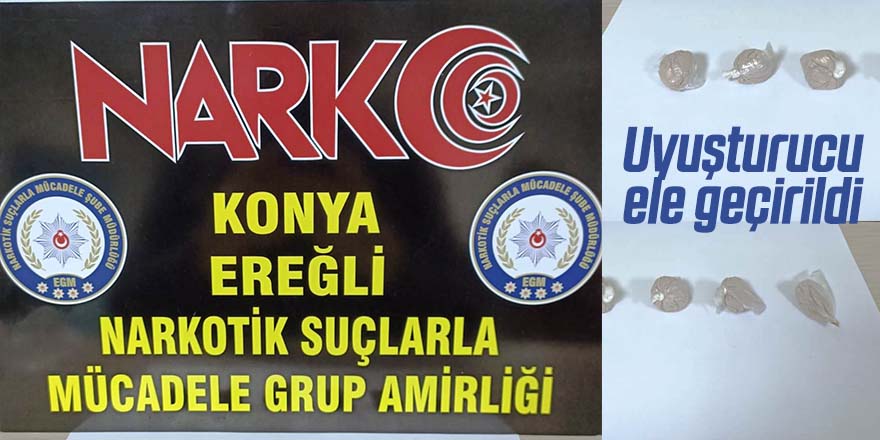 Ereğli’de Uyuşturucuya 3 gözaltı