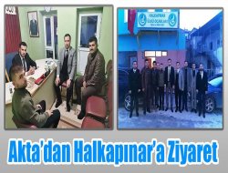 Ülkü Ocakları İl Başkanı Akta’dan Halkapınar Ülkü Ocağına Ziyaret