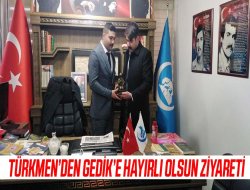 HALKAPINAR OCAK BAŞKANI TÜRKMEN’DEN EREĞLİ OCAK BAŞKANI GEDİK’E HAYIRLI OLSUN ZİYARETİ